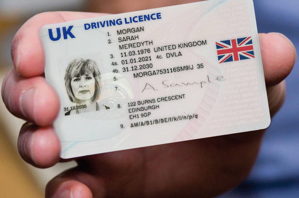 Buy full UK driving license without a test